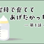 【育児】完母で育ててあげたかった(１)